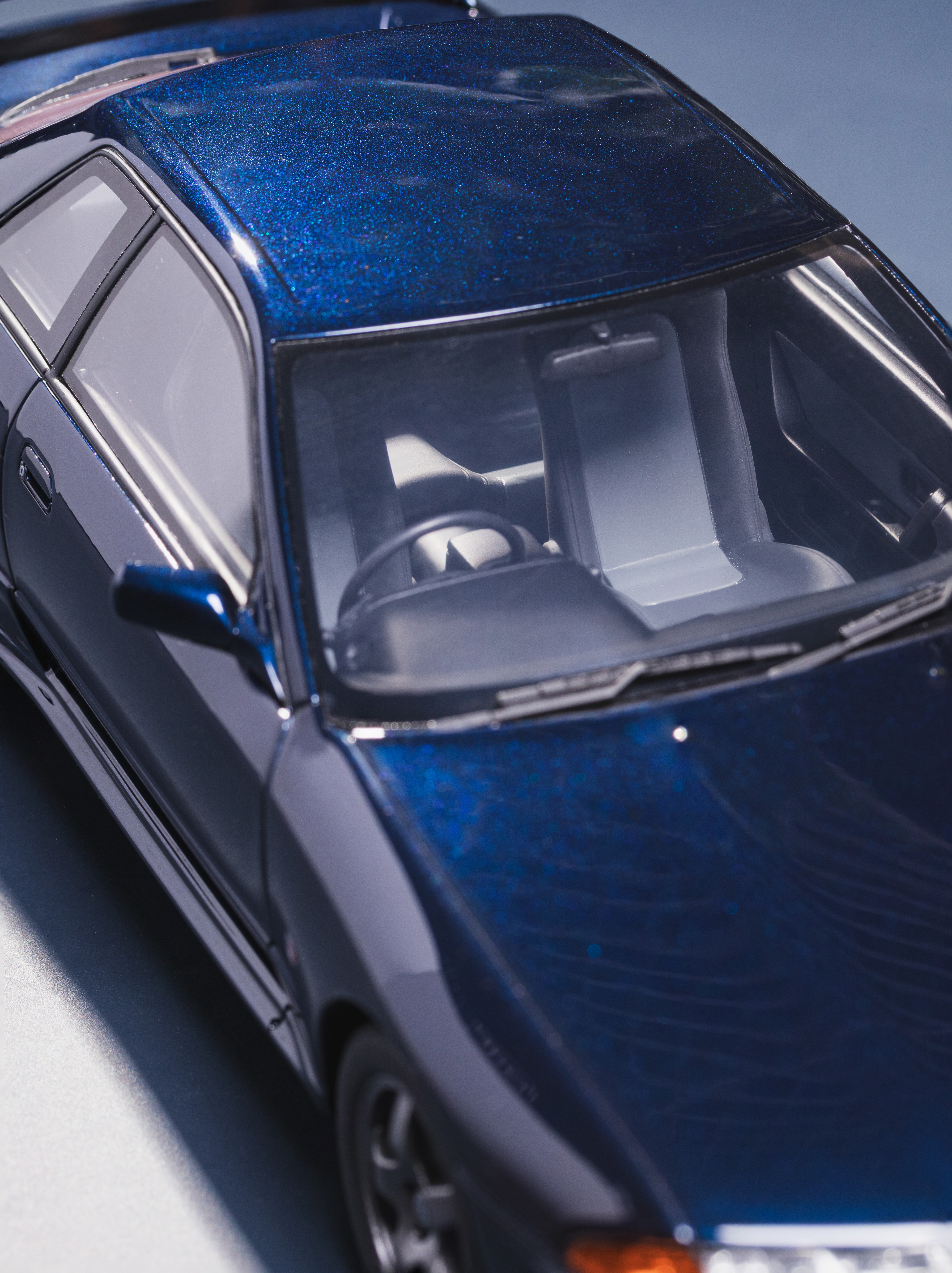  NISSAN SKYLINE GT-R (BNR32) DARK BLUE PEARL TH1 1993 OT1199 1:18 Otto Models