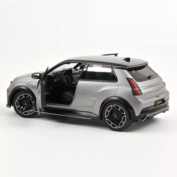 ALPINE A290 GT 2025 MATT TORNADE GREY & BLACK 1:18 Norev 