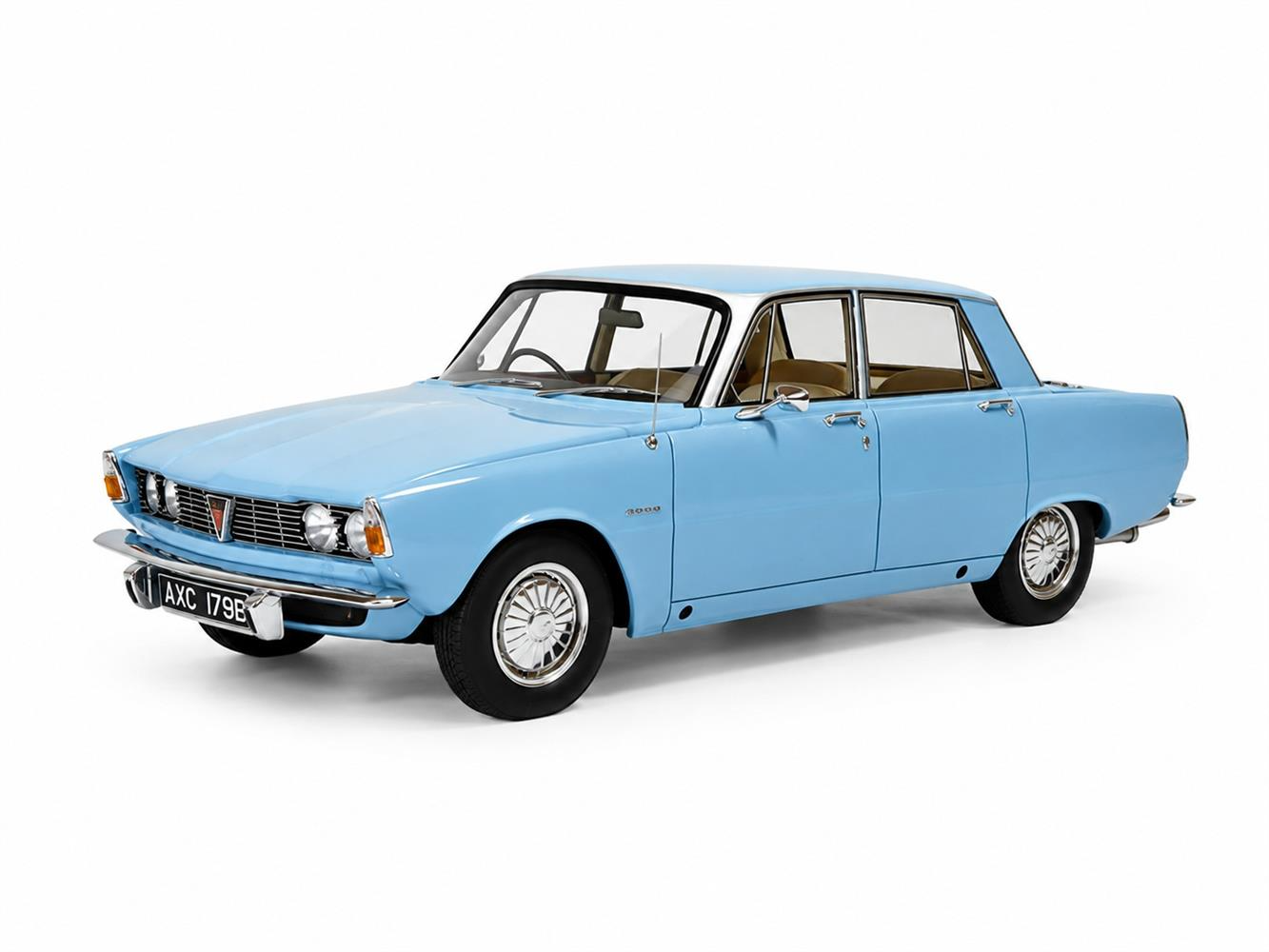 Rover 2000 wedgwood blue 1964 1:18 Cult Scale Models