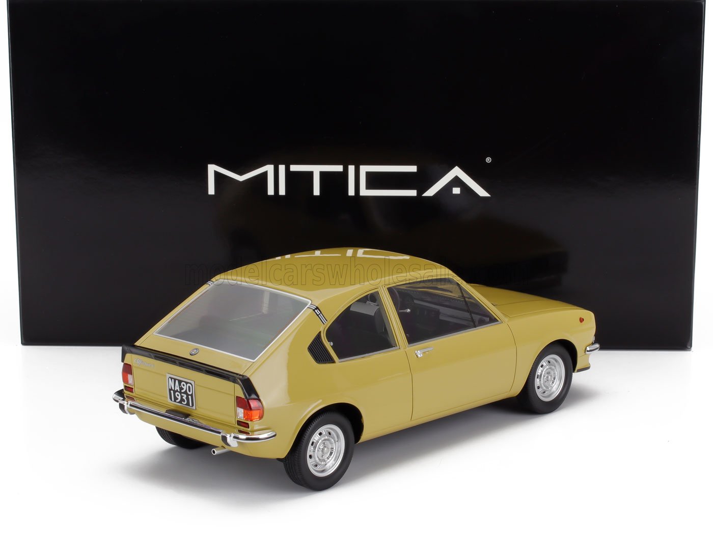 ALFA ROMEO ALFASUD Ti 1-SERIES 1973 GIALLO PIPER 1:18 Mitica