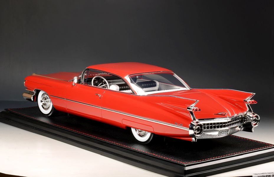 Cadillac Coupe Deville - Seminole Red 1959 GLM1959601 1:18 GLM 