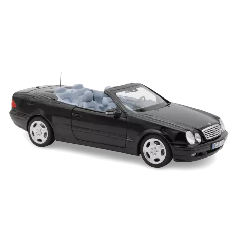Mercedes Benz CLK-Class Cabriolet 2000 Obsidianschwarz metallic 1:18 Norev