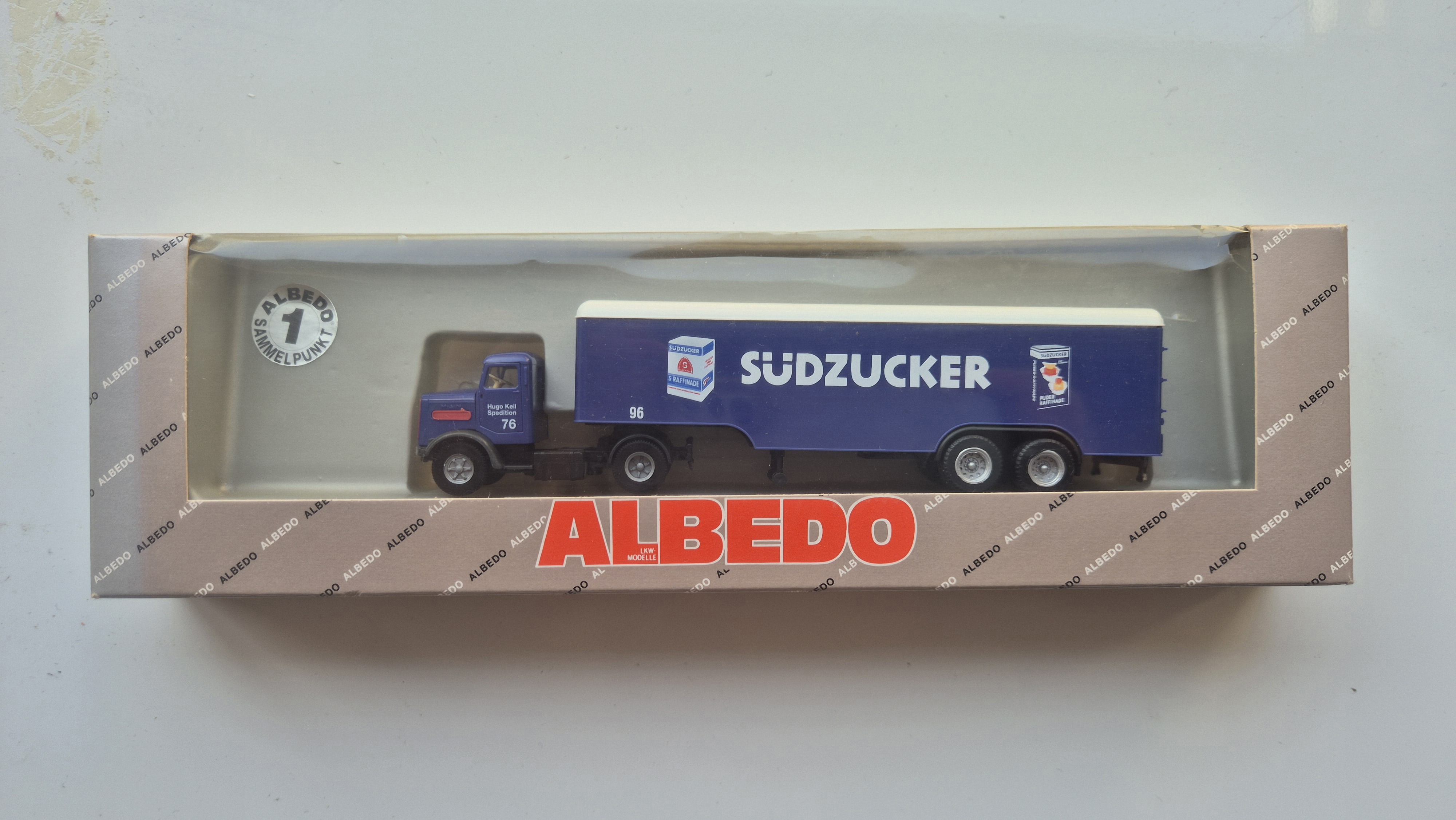 MAN 750 Kofferzug Südzucker  1:87 ALBEDO 115144