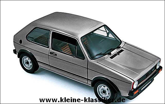 VW Golf I GTI silber 1976 1:18 Norev