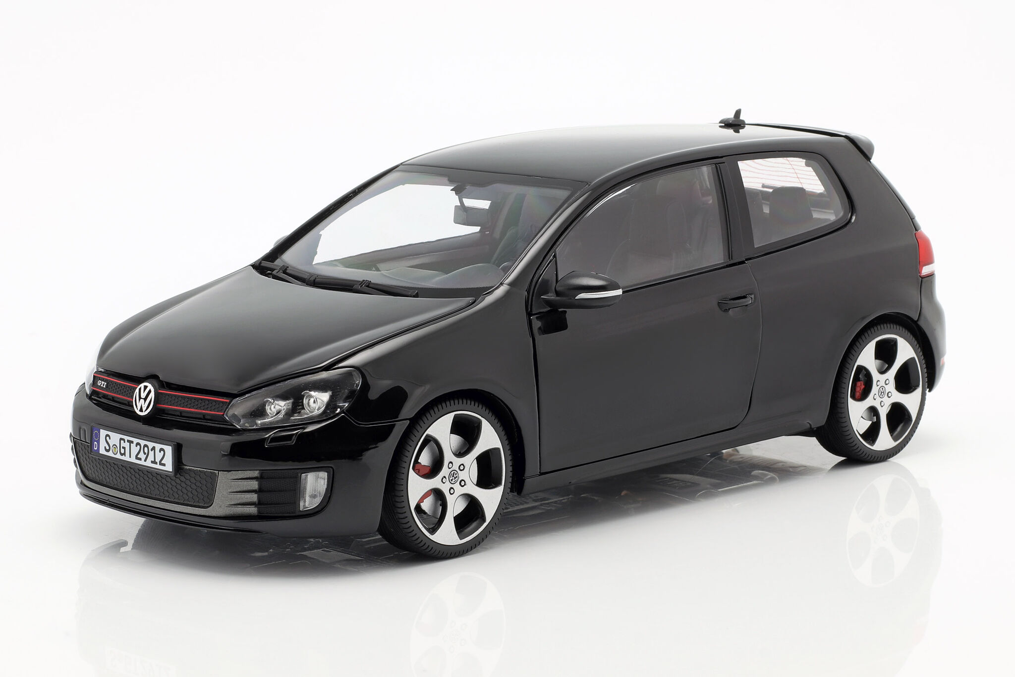 VW Golf GTi 2009 Black 1:18 Norev 