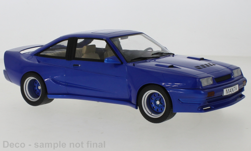 Opel Manta B Mattig metallic-blau 1991 1:18 MCG