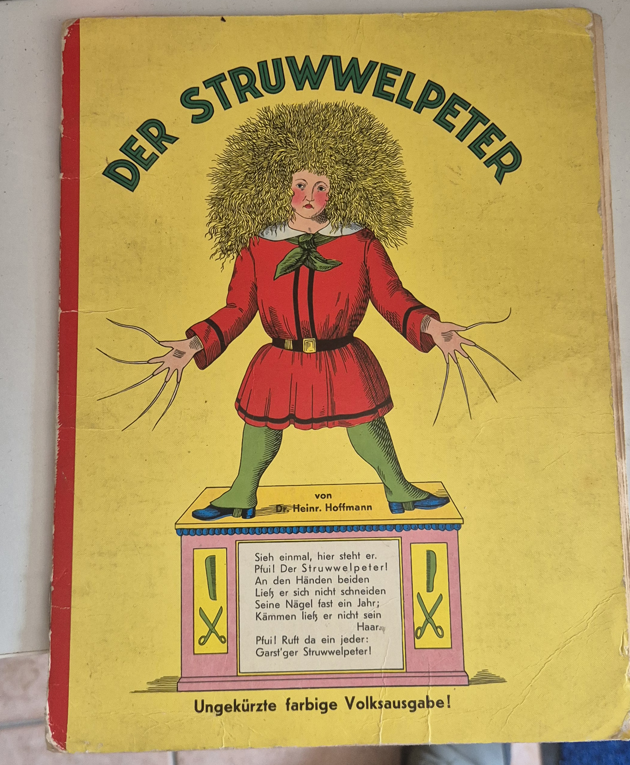 Der Struwwelpeter Buch klein*KULT * 