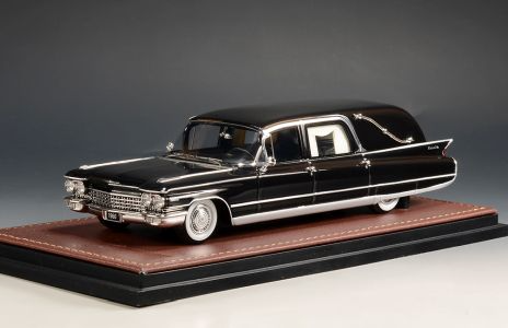 Cadillac Eureka Landau hearse black 1960 STM60802  1:43  GLM Stamp Models 
