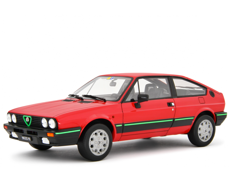 Alfa Romeo Sprint 1.5 Quadrifoglio Verde 1983 rot LM184A 1:18 Laudoracing Model