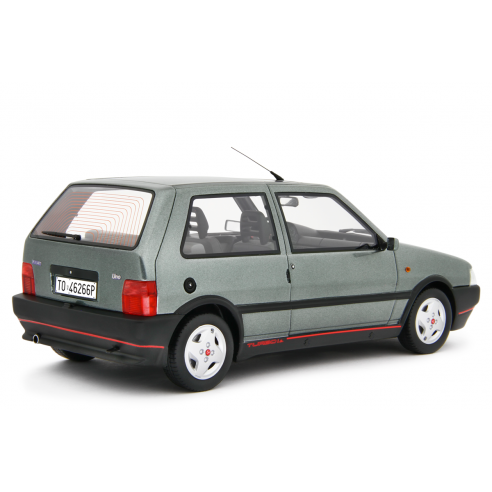 Fiat Uno Turbo i.e. 1.4 1990 GRIGIO JUPINER LM200B 1:18 Laudoracing Model 
