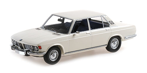 BMW 2500 1968 WHITE 1:18 Minichamps