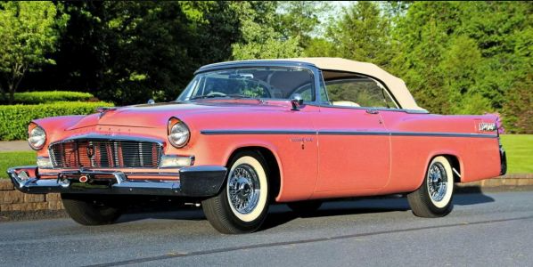 Chrysler New Yorker Convertible - Rosewood Tan CLOSED 1956 GLM129902 1:43  GLM
