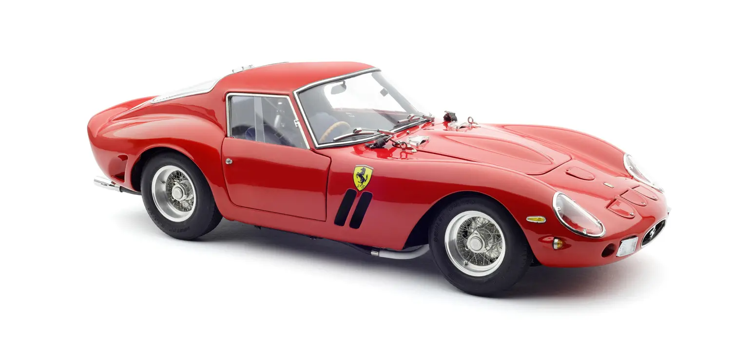  Ferrari 250 GTO London Motor Show 1962 Ron Fry M-256 1:18 CMC 