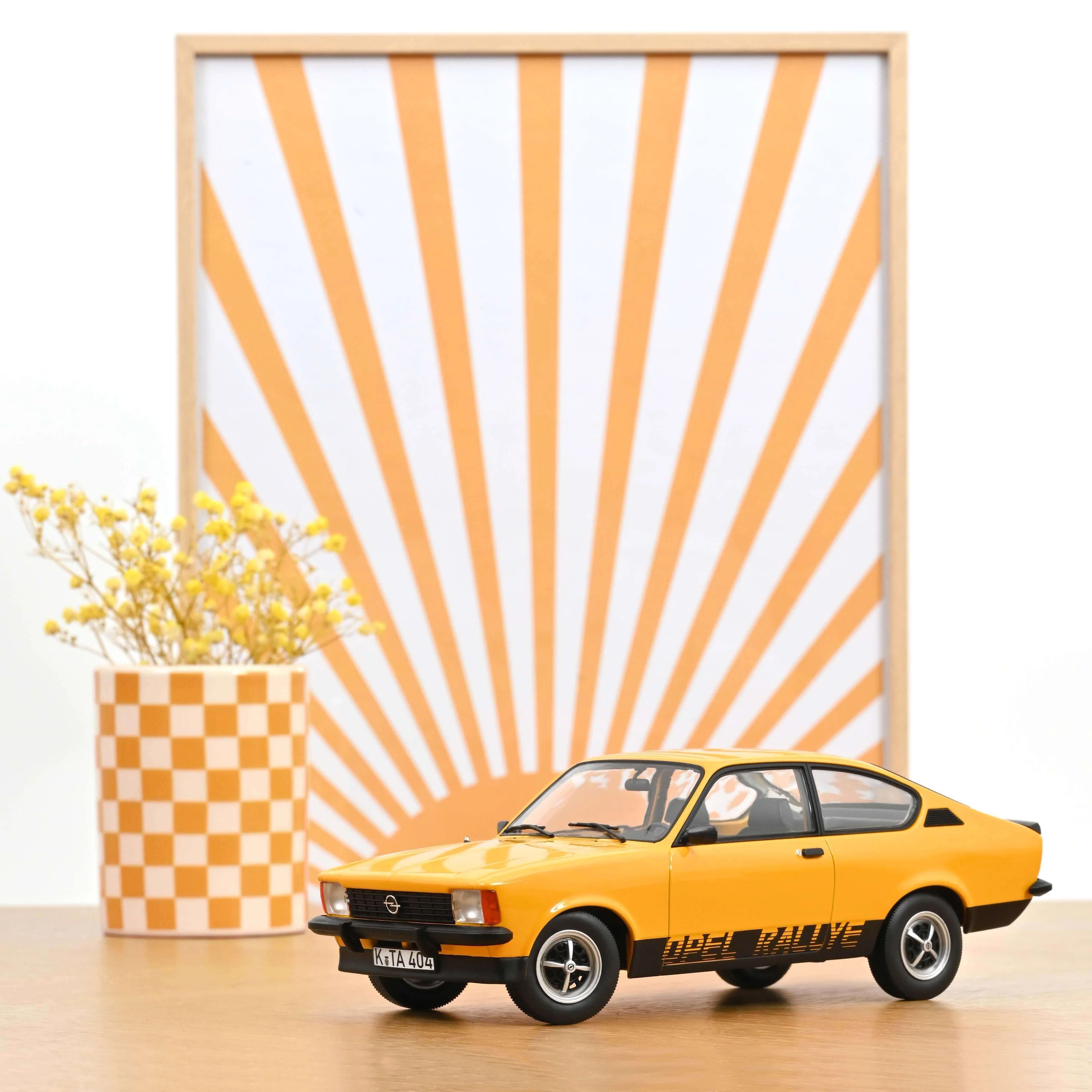 Opel Kadett Rallye 2.0 E 1977 Brilliantocker 1:18 Norev
