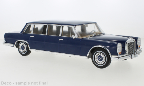 Mercedes 600 (W100) dunkelblau 1969 1:18 MCG