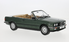 BMW 325i (E30) Cabriolet Dunkelgrün 1985 1:18 MCG