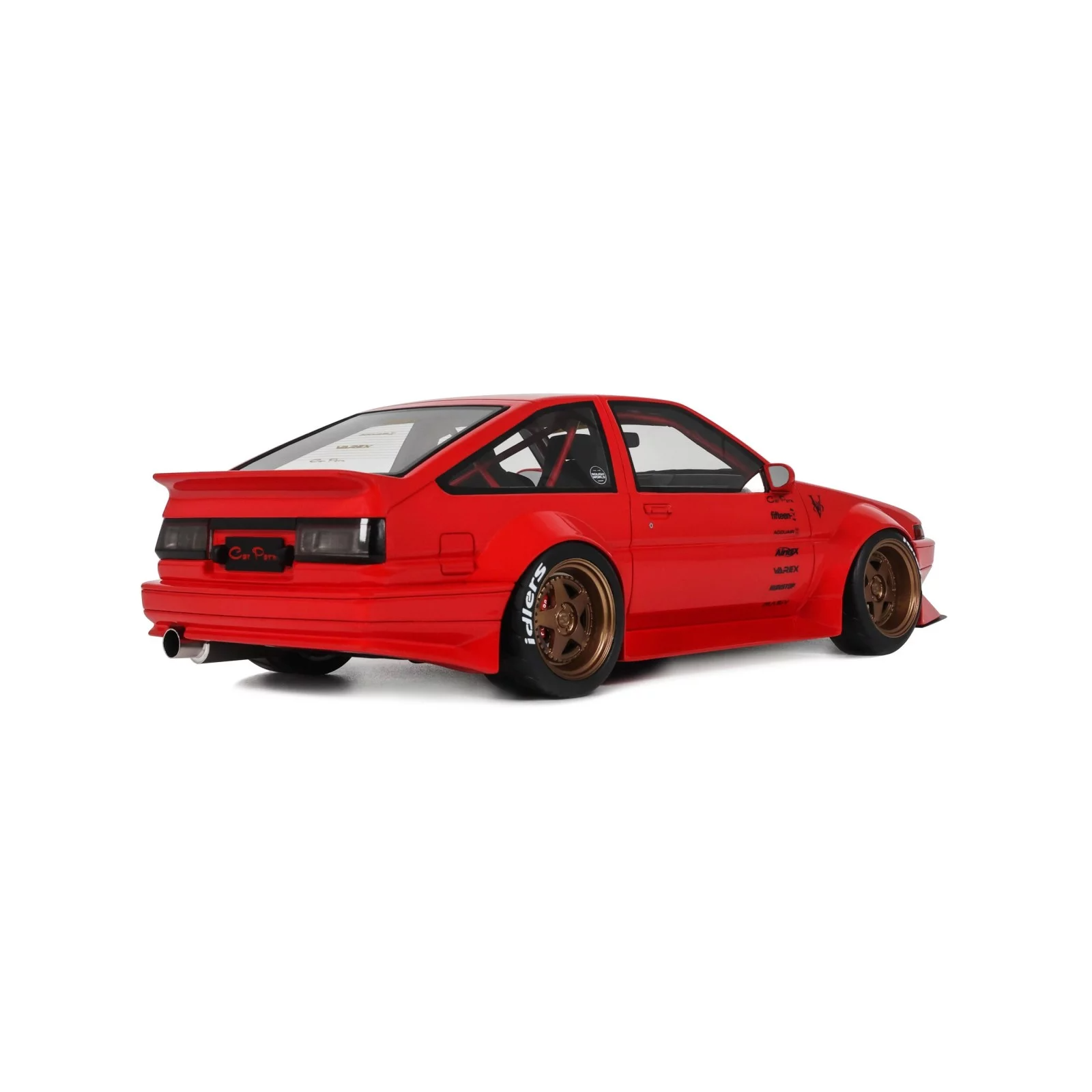 Toyota AE86 Sprinter Trueno Widebody Ferrari Rosso Corsa 1986 OT1278 1:18 Otto Models