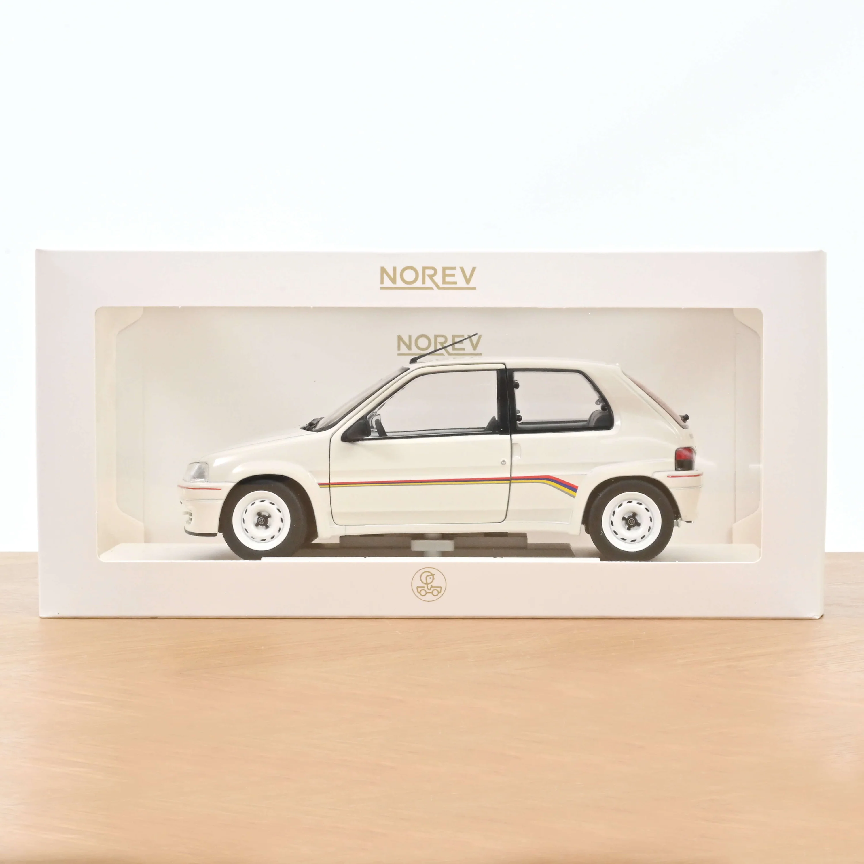 Peugeot 106 Rallye 1.3 Weiss 1:18 Norev 