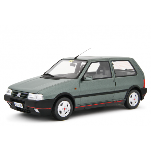 Fiat Uno Turbo i.e. 1.4 1990 GRIGIO JUPINER LM200B 1:18 Laudoracing Model 