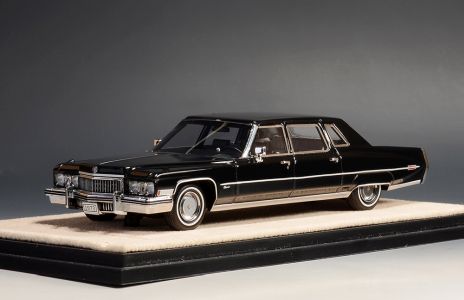 Cadillac Fleetwood 75 Limousine - Black 1973 STM73102´1  1:43  GLM Stamp Models