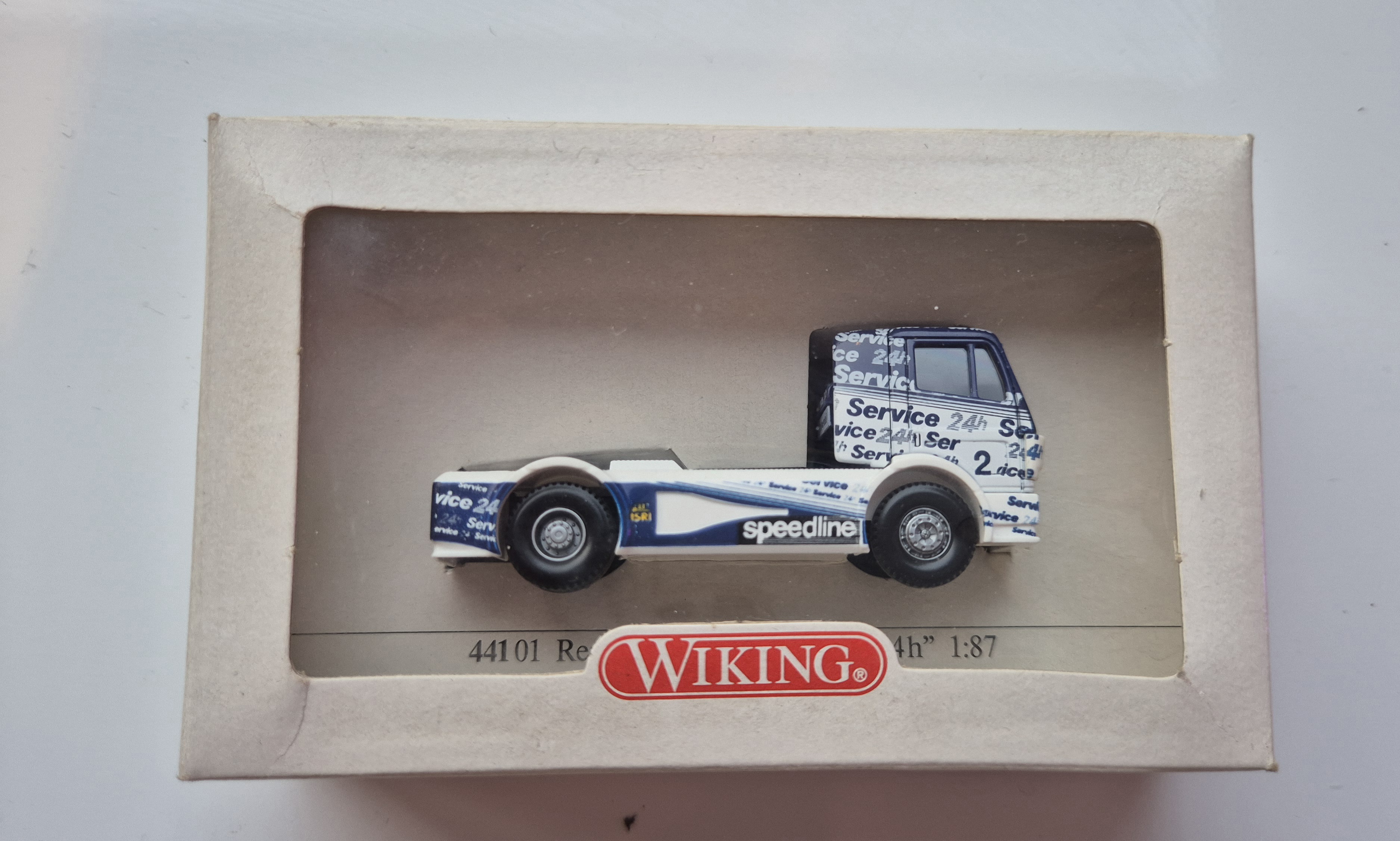 Renntruck Mercedes Benz Service 1:87 Wiking 44101