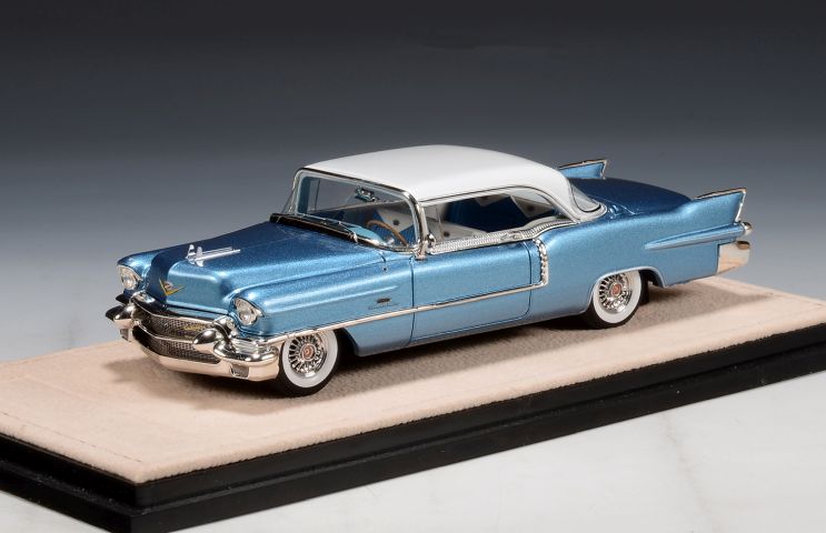Cadillac Eldorado Seville - Bahama Blue Metallic 1956 STM56003  1:43  GLM Stamp Models