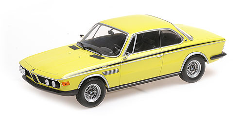 BMW 3.0 CSI 1971 yellow 1:18 Minichamps