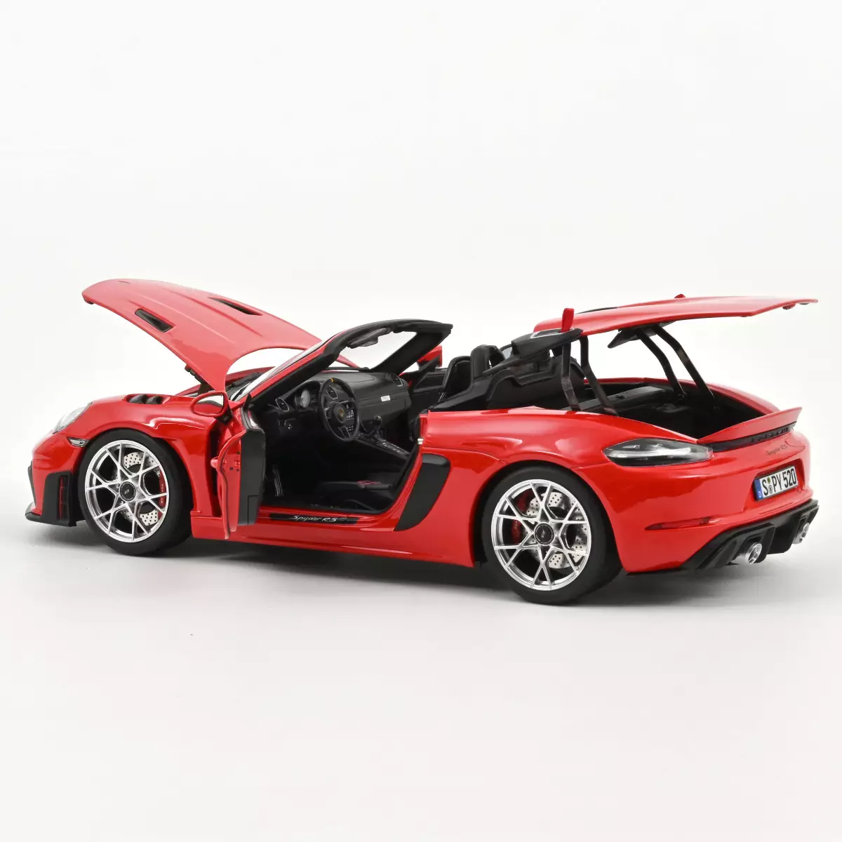 PORSCHE 718 SPYDER RS 2023 GUARDS RED 1:18 Norev