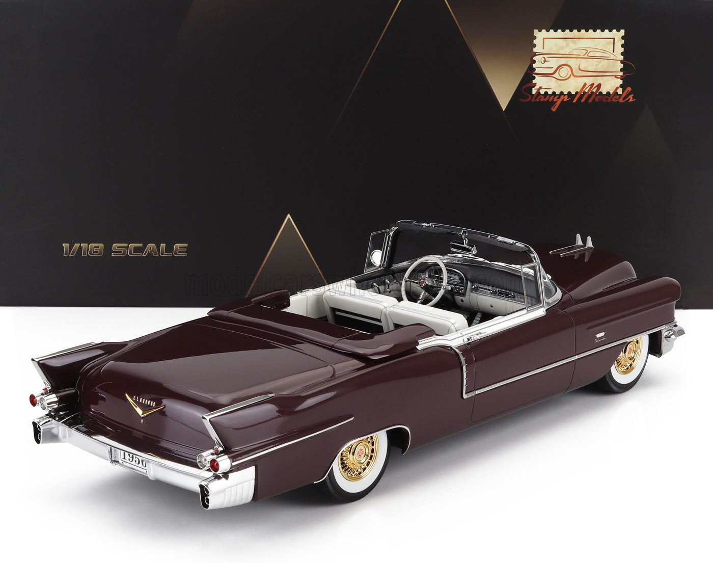 Cadillac Eldorado Biarritz roof chantilly 1956 STM1956003 1:18 Stamp Models GLM