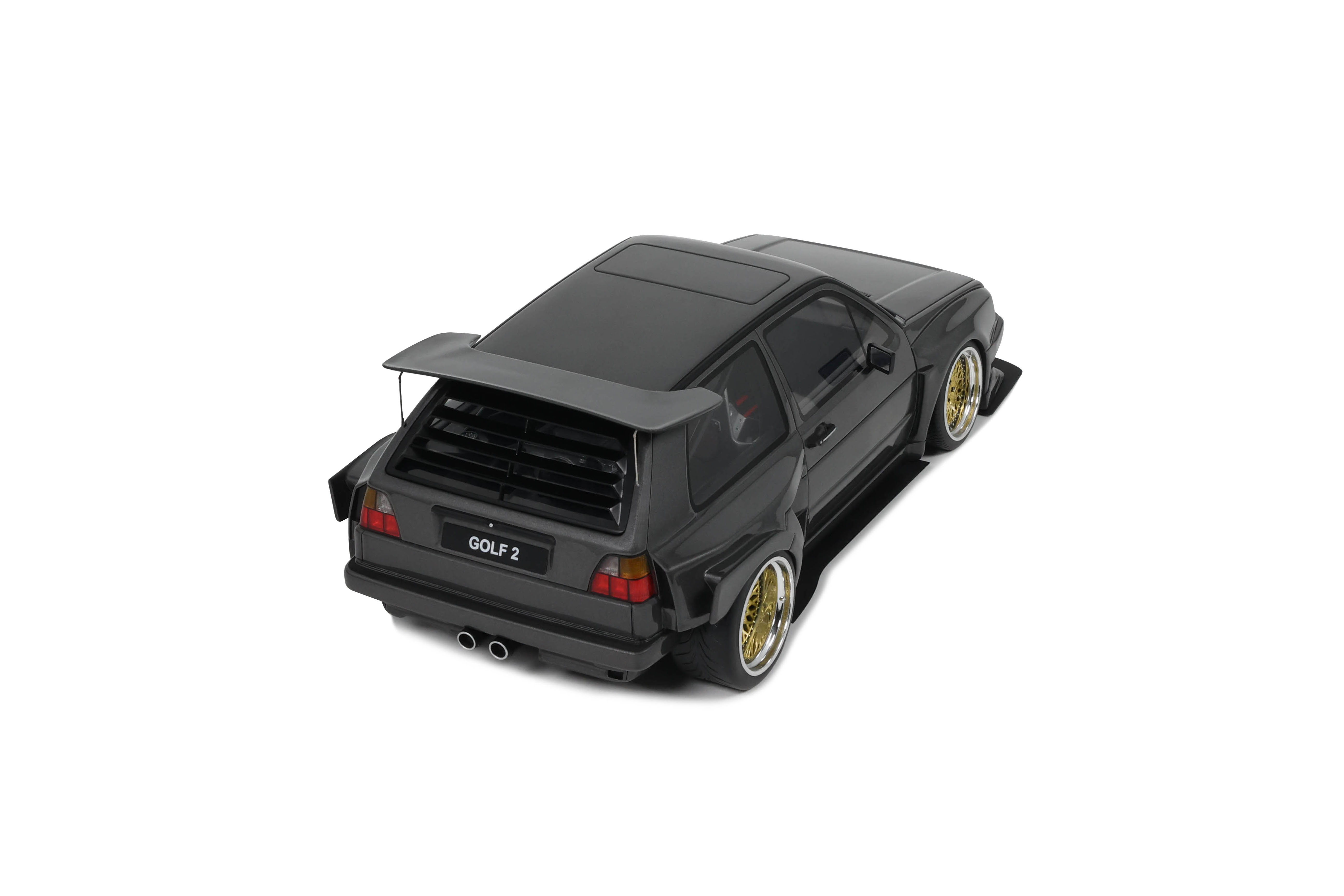 VW GOLF II GTI BY KHYZYL SALEEM ASCOT GREY METALLIC 2021 OT476 1:18 Otto Models 