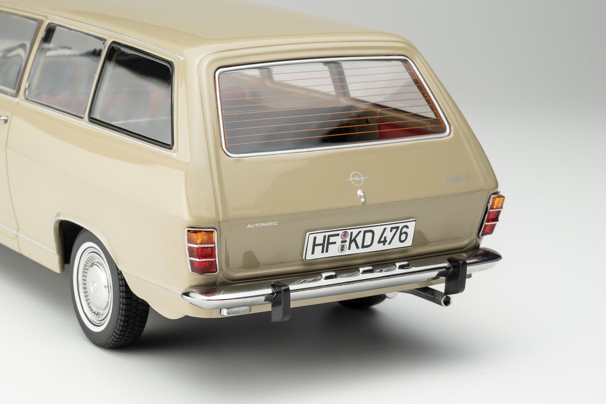 Opel Kadett B Caravan (1972) sierra beige / red interior 1:18 Touring Modelcars Opel Kadett B Caravan (1972) sierra beige / red interior 1:18 Touring Modelcars