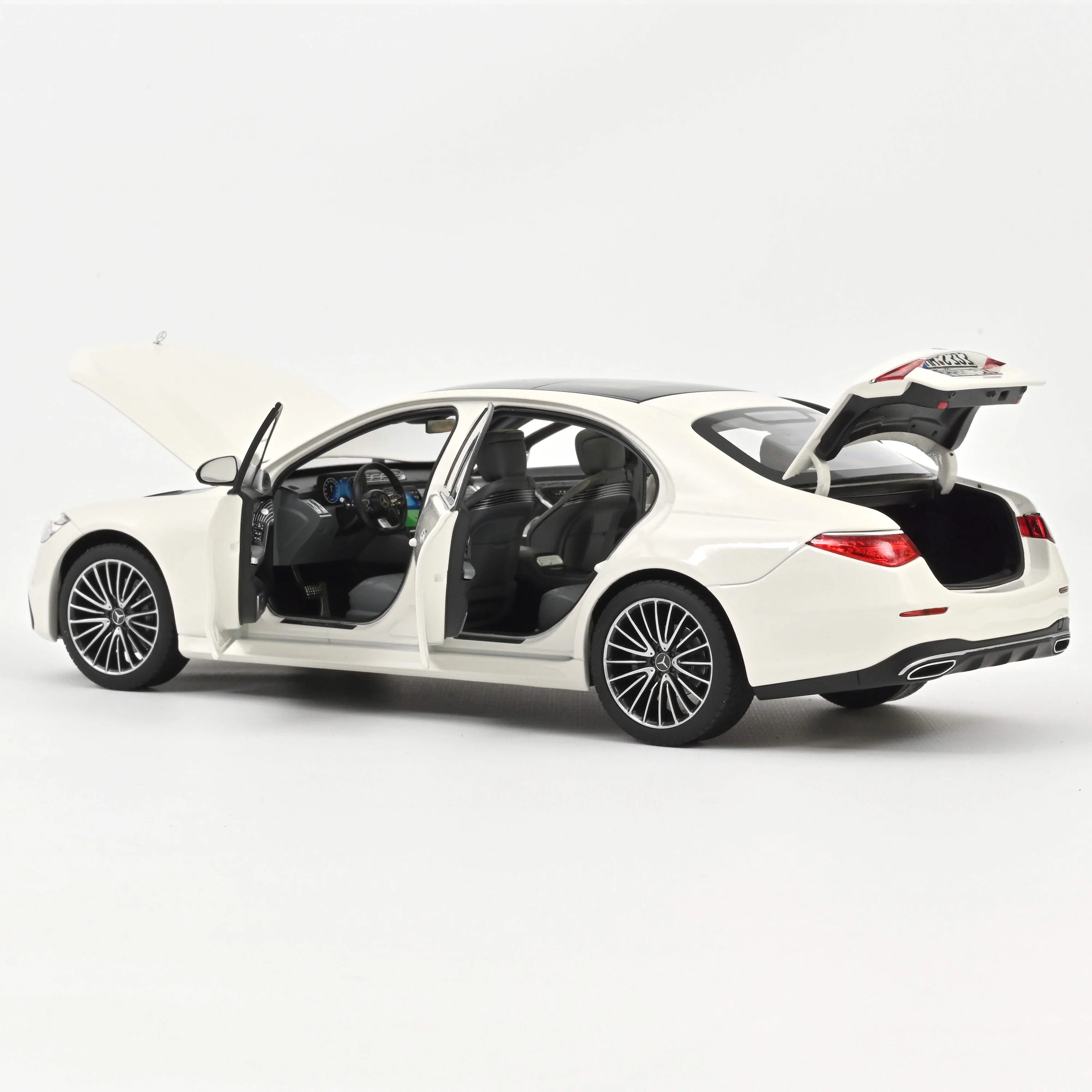 Mercedes Benz S-Class AMG-Line 2021 Weiß 1:18 Norev
