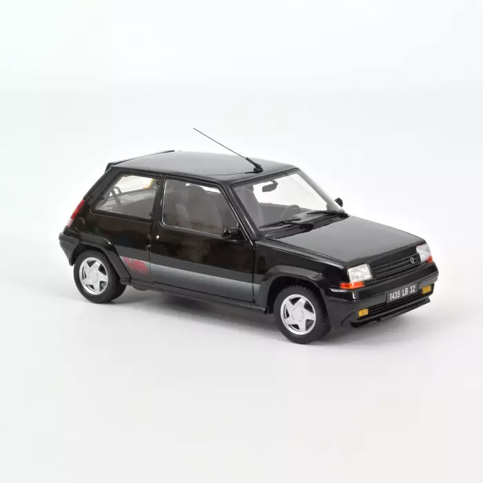 Renault  R5 Supercinq GT Turbo 1989 schwarz 1:18 Norev