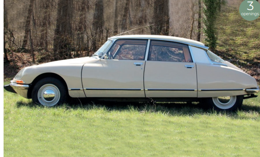 Citroen DS 23 Pallas 1974 Vanneau Beige 1:18 Norev