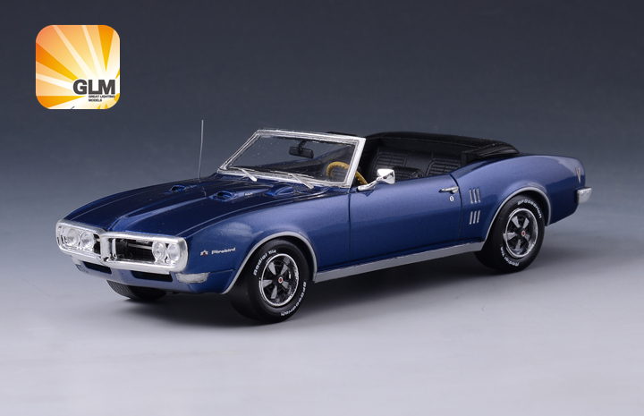 Pontiac Firebird 400 Convertible Blue met. Open 1910065 1:43 GLM