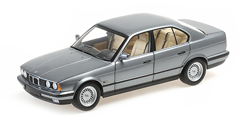 BMW 535i E34 1988 grau met. 1:18 Minichamps