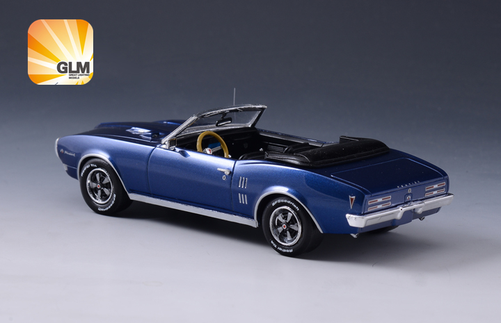 Pontiac Firebird 400 Convertible Blue met. Open 1910065 1:43 GLM