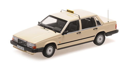 VOLVO 740 GL 1986 TAXI  1:18 Minichamps 