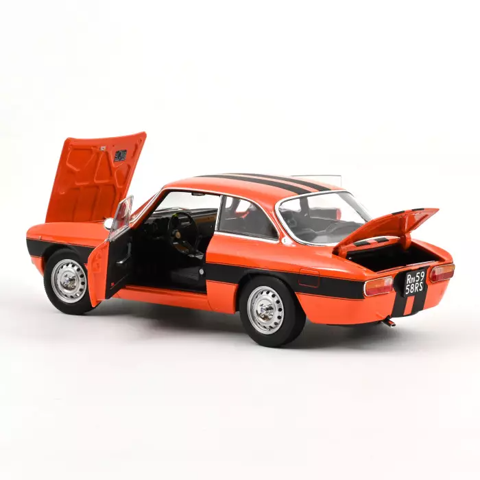 Alfa Romeo 2000 GTV 1973 Orange Film FaF 1:18 Norev