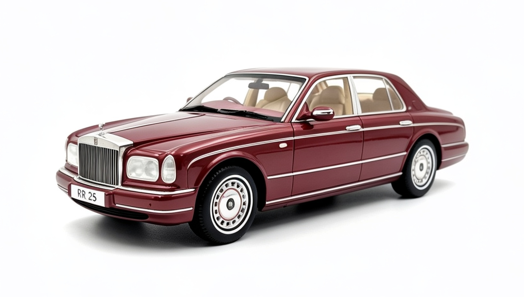 Rolls Royce RR Silver seraph sunset red 1:18 Cult Scale
