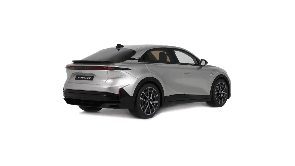 ALPINE A390 GT ARGENT MERCURE 2025  Ot1318 1:18 Otto Models