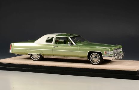 Cadillac Coupe Deville - Lido Green Irid 1975 STM75603  1:43 Stamp Models GLM 