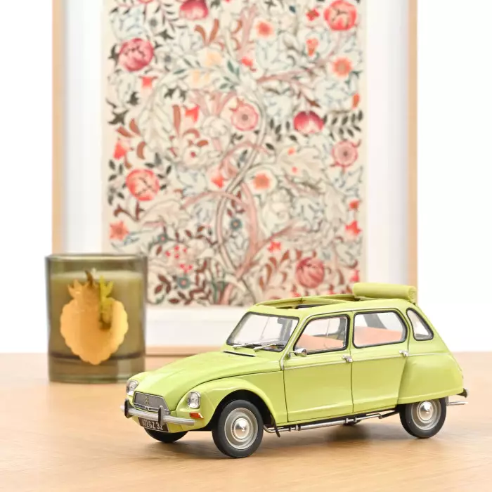 Citroen Dyane 6 1970 Calabre Gelb 1:18 Norev