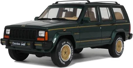 Jeep Cherokee XJ Limited Dark Hunter Green 1995 OT1340 1:18 Otto Models 