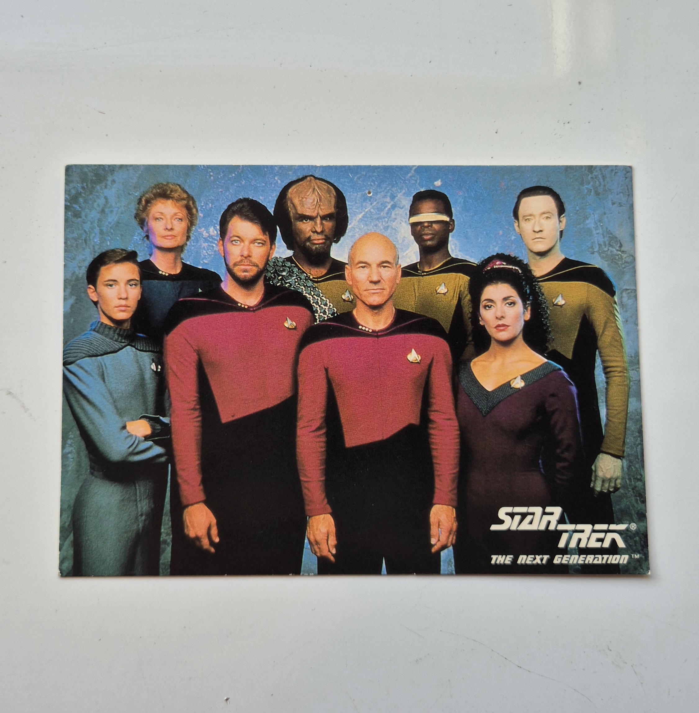 Star Trek The next Generation Postkarte *KULT*  