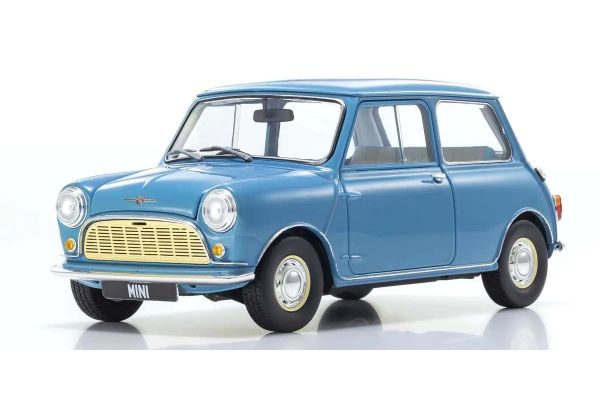 MORRIS MINI MINOR CLIPPER BLUE (08964BL) 1:18 Kyosho  