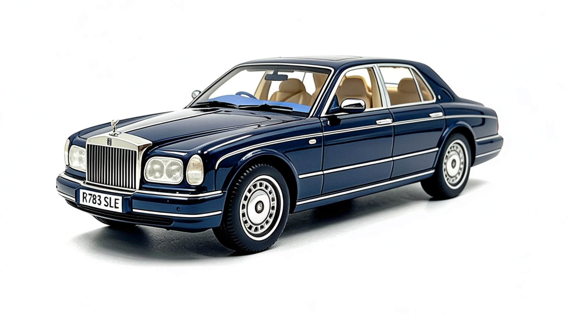 Rolls Royce RR Silver seraph peacock blue 1:18 Cult Scale
