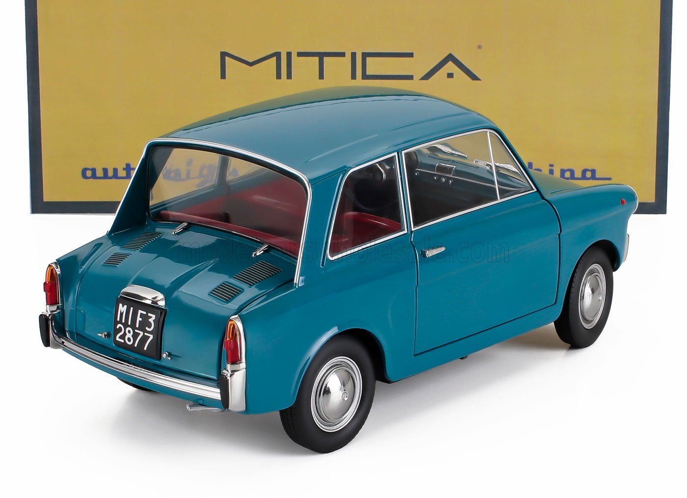 Miniature Atlas 1/43 - Autobianchi Bianchina Cabriolet 1962 - Zamac Multicolore