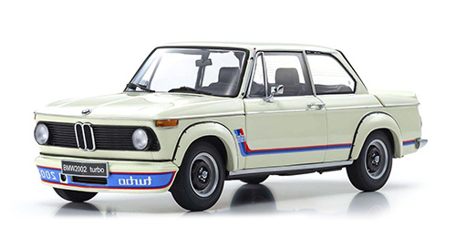 BMW 2002 TURBO 1974 WHITE 1:18 Kyosho 