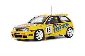  SEAT IBIZA KIT CAR YELLOW H.ROVANPERA RALLYE MONTE CARLO 1998 OT445 1:18 Otto Models  